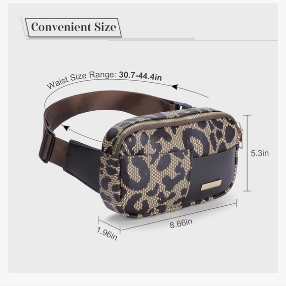 Amazon Brand Cheetha Belt Bag - Picture 3 of 10